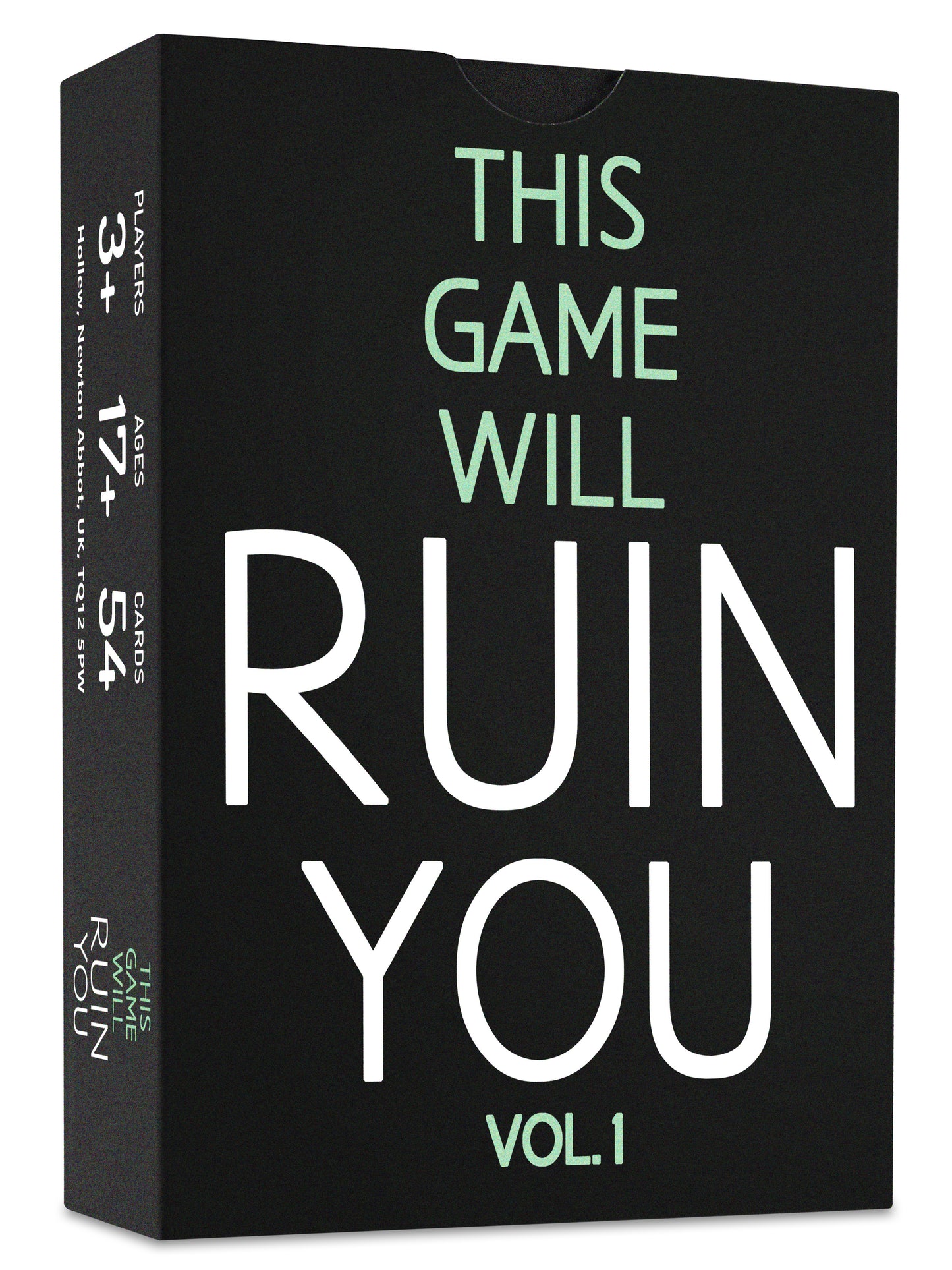 This Game Will Ruin You Vol 1 - Card Games for Adults & Hen Parties - Party Games for Uni Students & Fun Adult Games- Board Games for Groups & Couples or 18th Birthday Gift Visit the Hollew Store